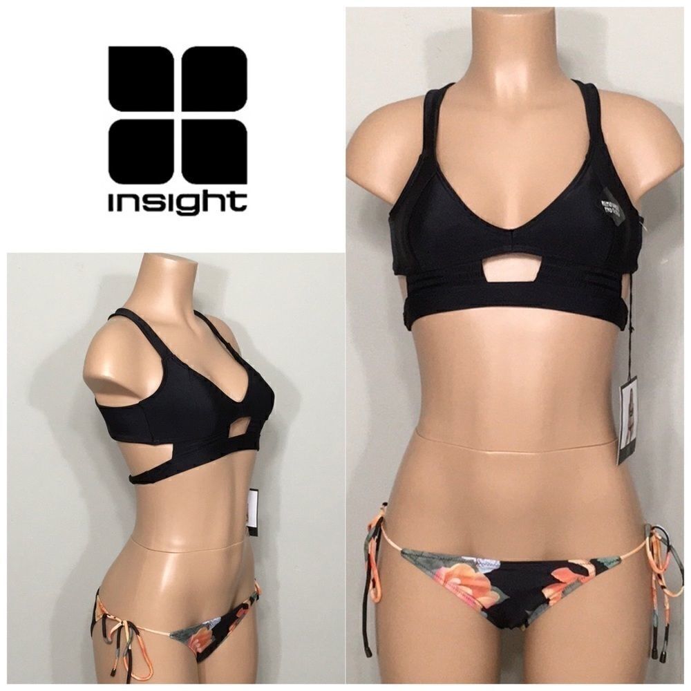 INSIGHT bondage and Tangerine Rose bikini set. NWT